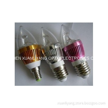 LED candle bulb 3W E14  high lumen